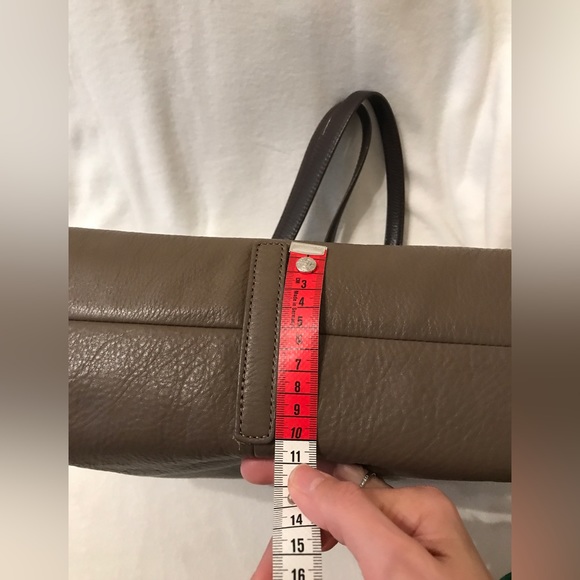 Brighton PARIS tote Beige mushroom TALI Leather & faux fur Shoulder - Picture 13 of 13